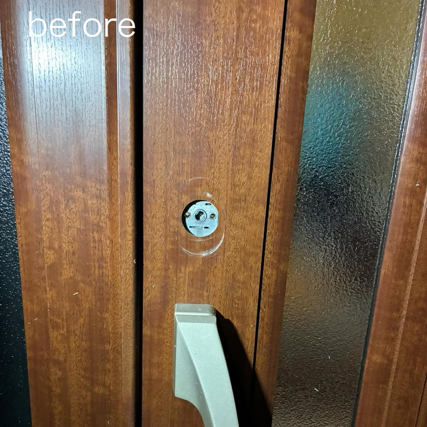一軒家:玄関の鍵交換🔐@群馬県